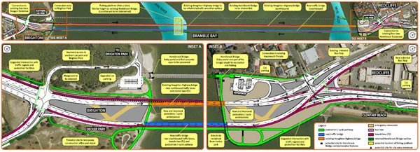 Houghton Highway map